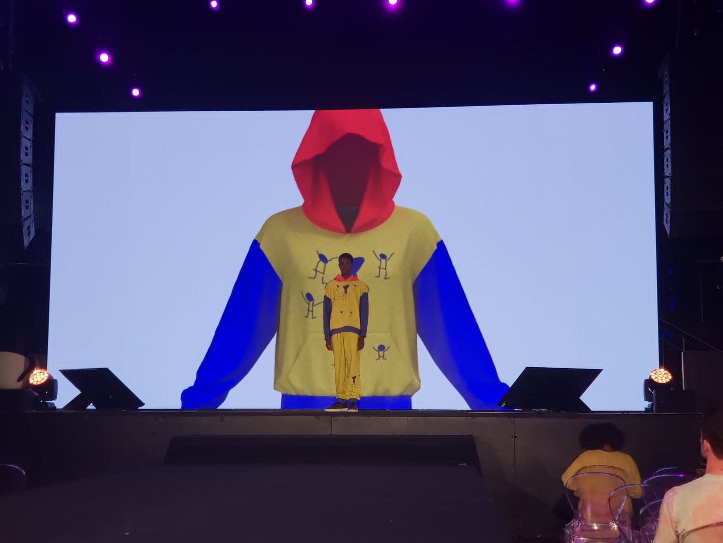 Unisex Stick Man Hoodie