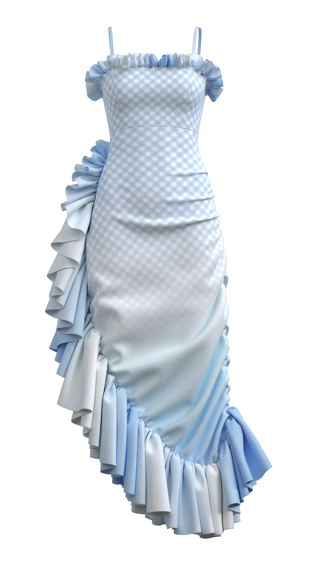 ISRA FRILL DRESS