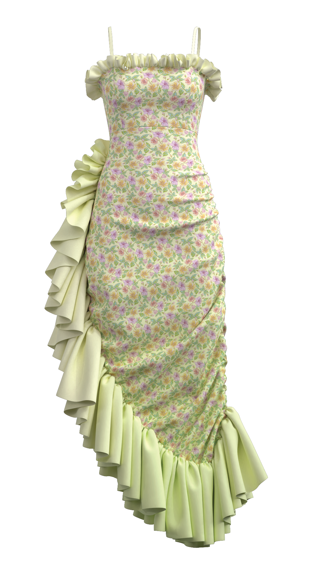 ISRA FRILL DRESS