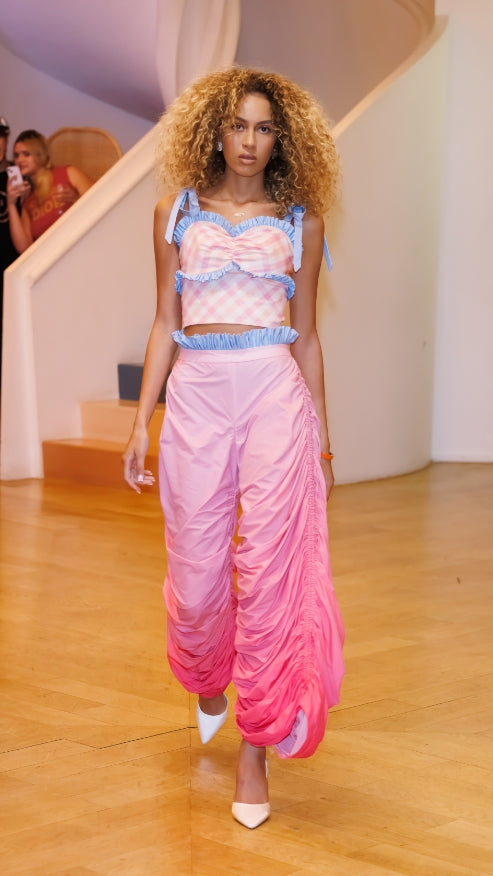 RUNE GATHERED TROUSERS