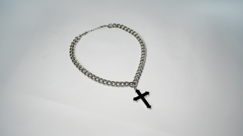 Cross chain necklace