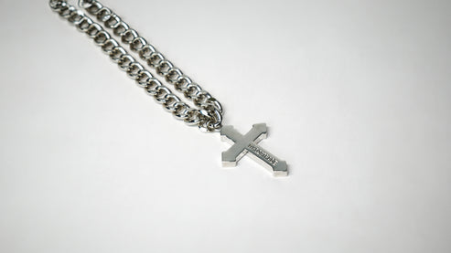 Cross chain necklace