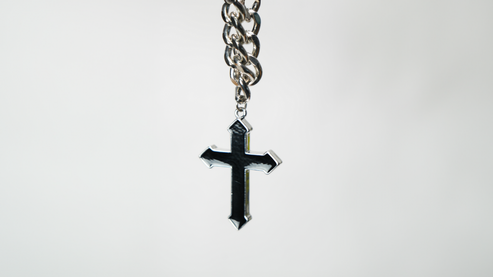 Cross chain necklace